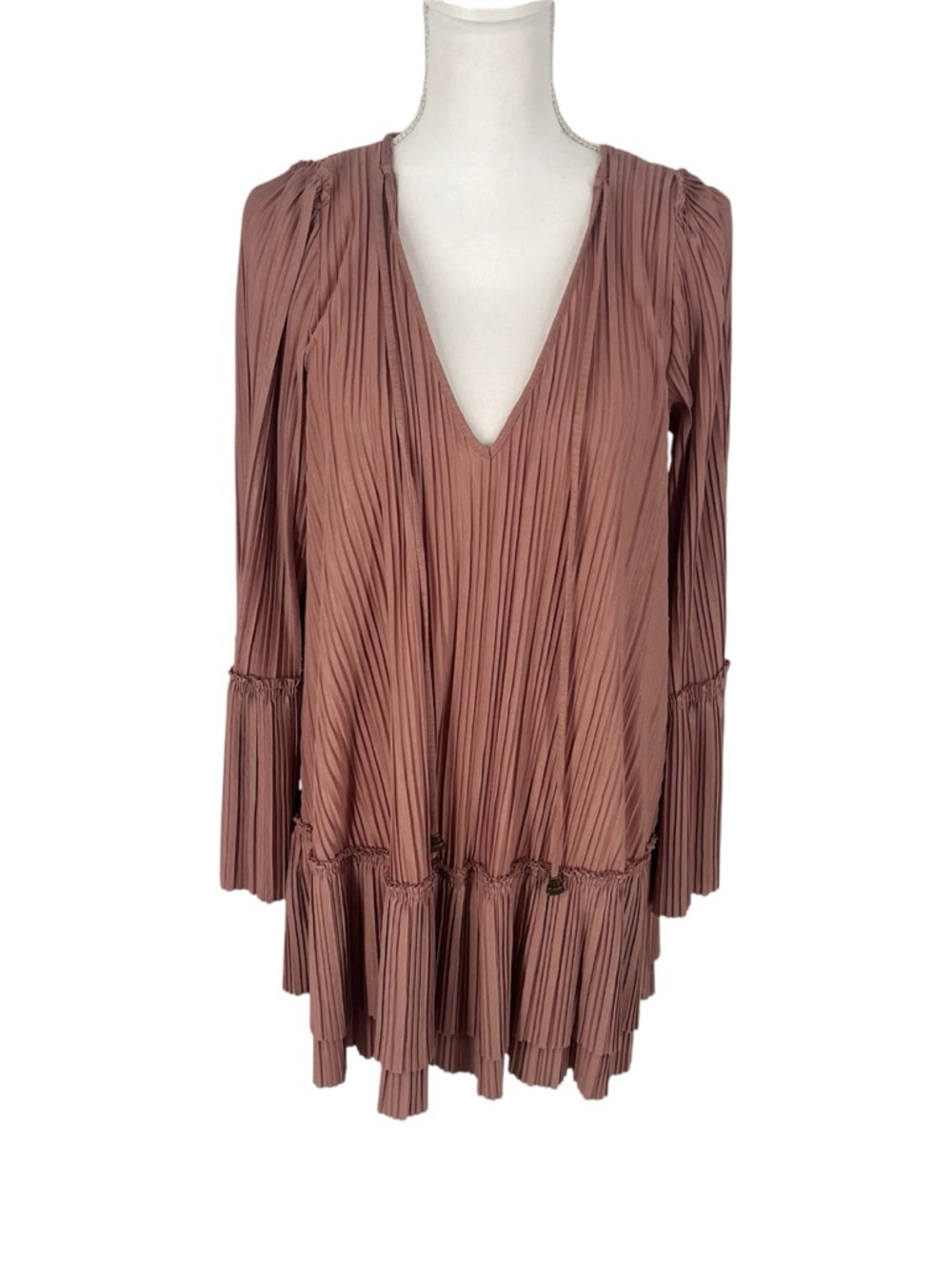 Free People Can't Help It Clay Mini Dress XS